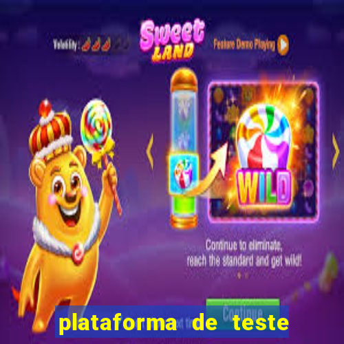 plataforma de teste de jogos pg